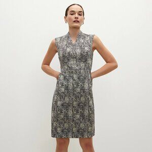 MM Lafleur Aditi Sleeveless Cotton Dress- Crackle